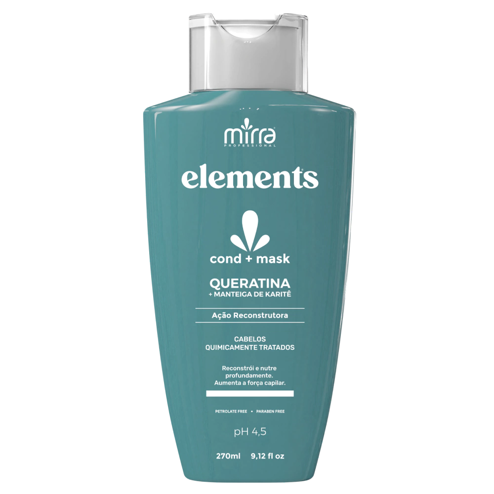 COND MASK QUERATINA E KARITÊ 270ML- ELEMENTS