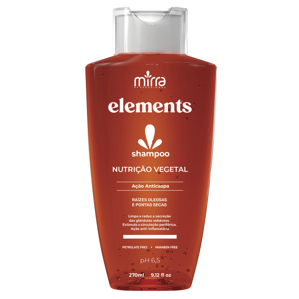 SHAMPOO VEGETAL 270ML - ELEMENTS (NOVO)